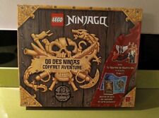LEGO NINJAGO  QG DES NINJAS COFFRET AVENTURE MAÎTRE WU + BATEAU ED. TOURNON TBE