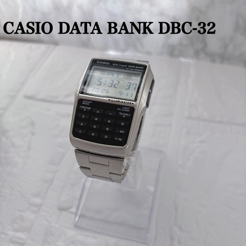 Montre rétro casio data bank - montre,