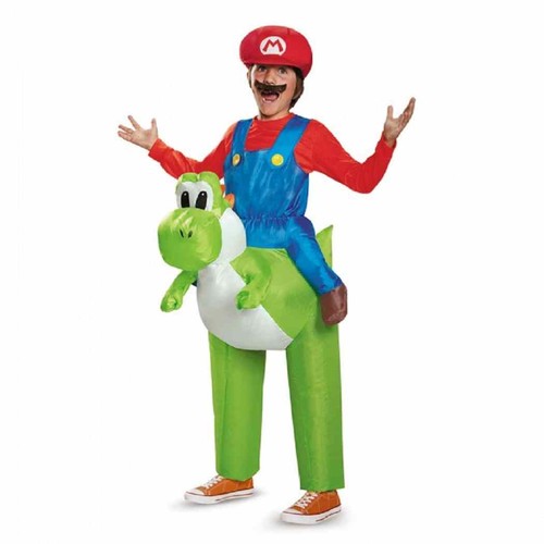 Mario riding yoshi - yoshi, super