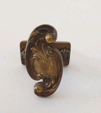 Ancienne Poignée de Porte d'entrée En Bronze massif