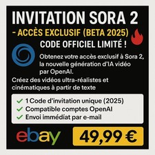 ? INVITATION SORA 2 – ACCÈS EXCLUSIF (BETA 2025) ? | CODE OFFICIEL 