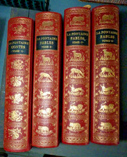 Jean de Bonnot - Fables de la Fontaine - 1969 ( 4 Volumes )