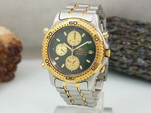 Seiko quartz chronographe - seiko,