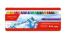 Caran d'Ache Boîte métal pastels à la cire aquarellable NEOCOLOR® 2 10,15,30,40