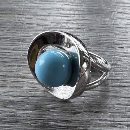 Superbe bague argent massif - argent,