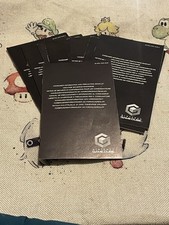 • Lot 5 " Notice De  Sécurité ” Nintendo Gamecube Officielles •