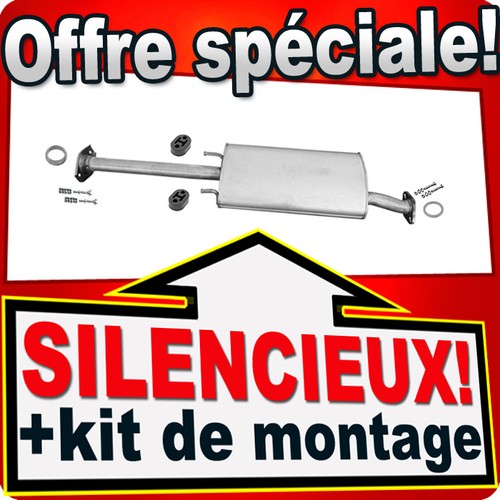 Silencieux intermédiaire pour - silencieux,