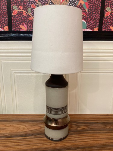 Lampe céramique estampillée - cÉramique,