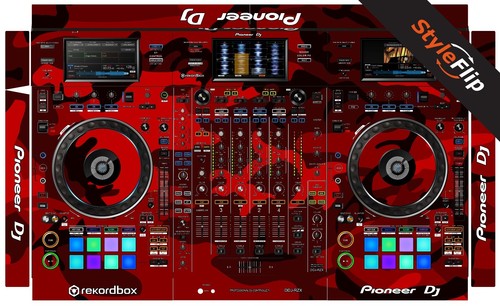 Pioneer ddj rzx - red, camo