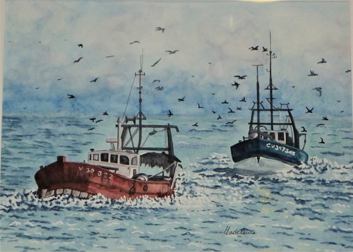 Peinture Aquarelle Marine