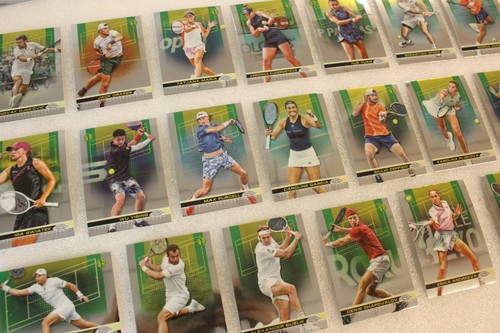 Topps chrome tennis 2024 - chrome, core