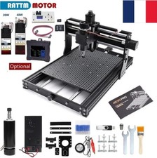【FR】4030 Pro CNC Router 500W Fraiseuse Graver Laser Engraving Milling Machine