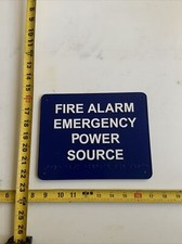 Fire Alarm Sign