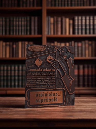 Plaque typographique ancienne