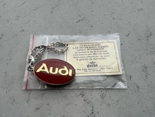 Porte Cle Audi Argenté Paris 1990 Rare