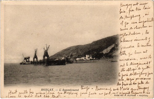 Cpa hongay appontement - cpa, ak