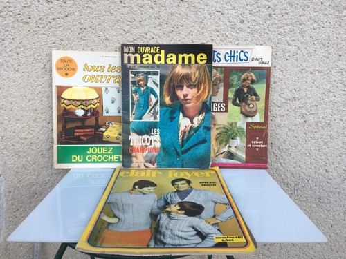 Anciens magazines tricot - anciens, /