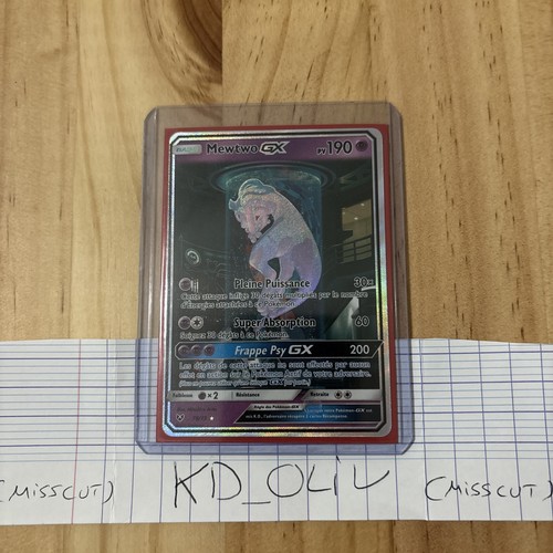 Mewtwo carte pokémon - gx,