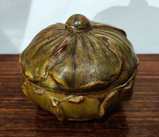 Boite Art Nouveau, grès de Lucien Arnaud Saint Amand en Puisaye. Carriès Grittel