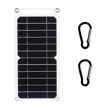 6W Panneau Solaire USB Cellule Solaire RandonnéE en Plein Air SystèMe de Ch5753