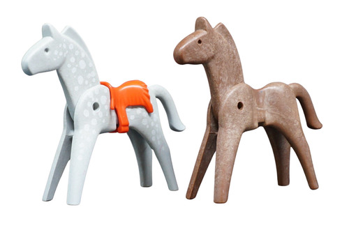 Playmobil chevaux avec - , selle