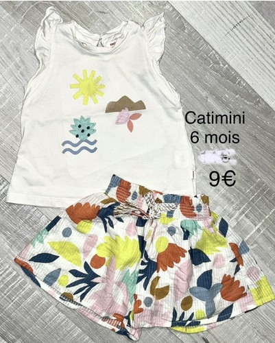 Catimini mois ensemble - 6, t