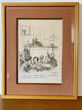 ANCIEN DESSIN ORIGINAL DE