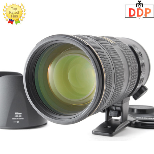 Top mint hood nikon - [top, w/hood]