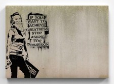 Tableau toile BANKSY London