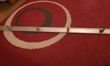  Barre Boucher 1m20 Crochets Dents de Loup - Design Déco Vintage