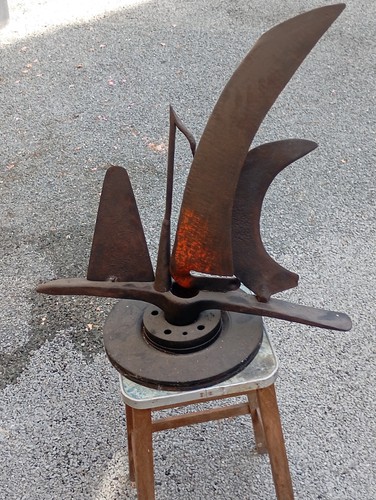 Sculpture bateau fabrication - sculpture,