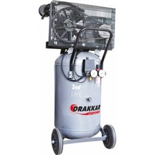 Compresseur d'air vertical 3 CV 100 litres - 11215 - Drakkar equipement