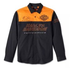 Harley-Davidson Homme Chemise à Manches Courtes " Screamin' Eagle " 96077-24VM