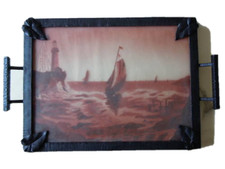 Plateau fer forge décor