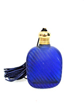 Petite fiole à parfum bleue