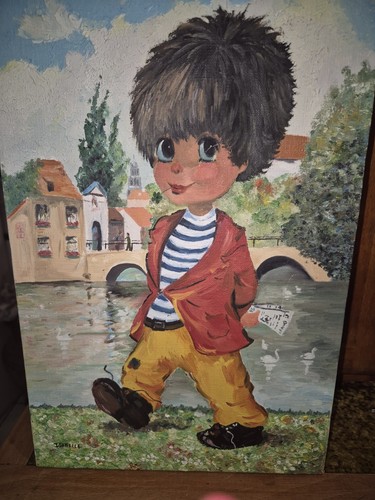 Titi parisien peinture sur - parisien,