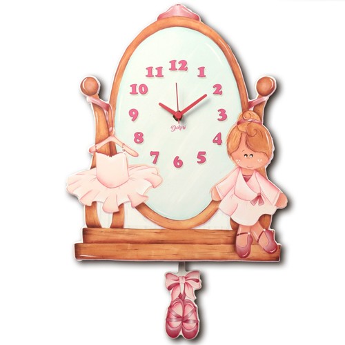 Montre murale fille - montre,