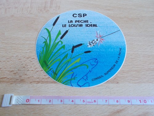Top fishing tip sticker - top,