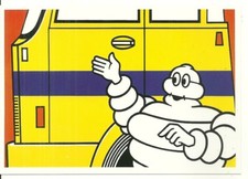 RARE / CARTE POSTALE - MICHELIN BIBENDUM CAMION POID LOURD TRUCK / POSTCARD