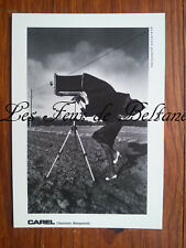 Publicité Chaussures CAREL photographe advert photo SIEFF  postcard 