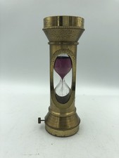 Shaon Swiss ancienne pendulette Sablier - vintage Hourglass Clock orologio ,