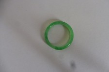 Bague anneau en jade ou agate