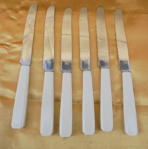 Couteaux table lame - 6, inox