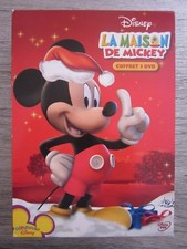 Coffret 3 DVD Disney La Maison de Mickey - Mickey sauve Noël - Excellent Etat