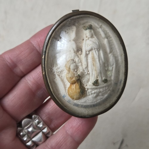 Cadre verre bombé notre dame - bombé,