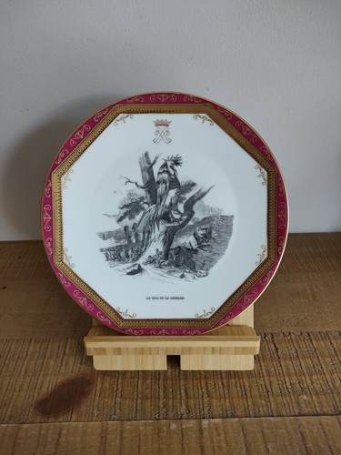 Assiette coq le renard - le,