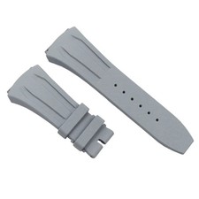 Bracelet en caoutchouc gris