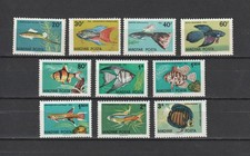 Hungary SET 1820A/1829A FISH stamps 1962 MNH ** 1 ct discounted