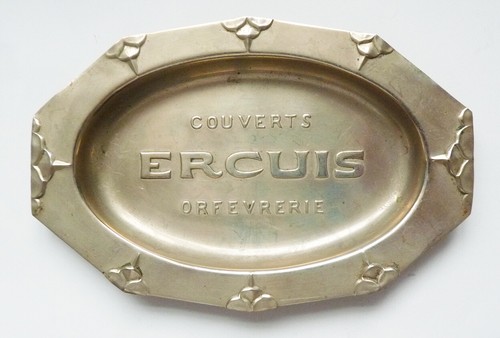 Orfèvrerie ercuis cendrier - orfèvrerie, en