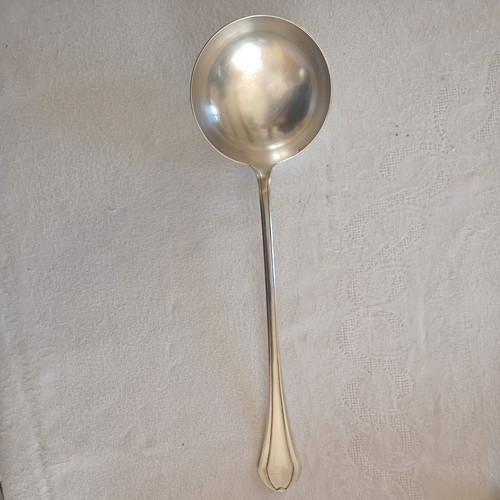 Louche métal argenté - louche,